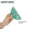 Legit Grit 6 inch Sand paper Disc, 15-Hole, 320 Grit, 50PK LG6-15320-50 - alternate 2